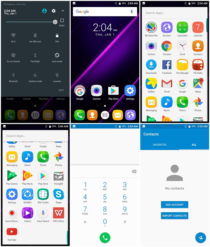 Primo GM2 Notification Bar