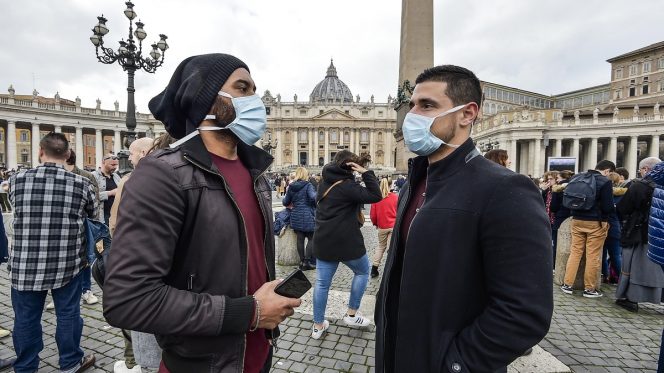 Precauciones por el coronavirus en Roma