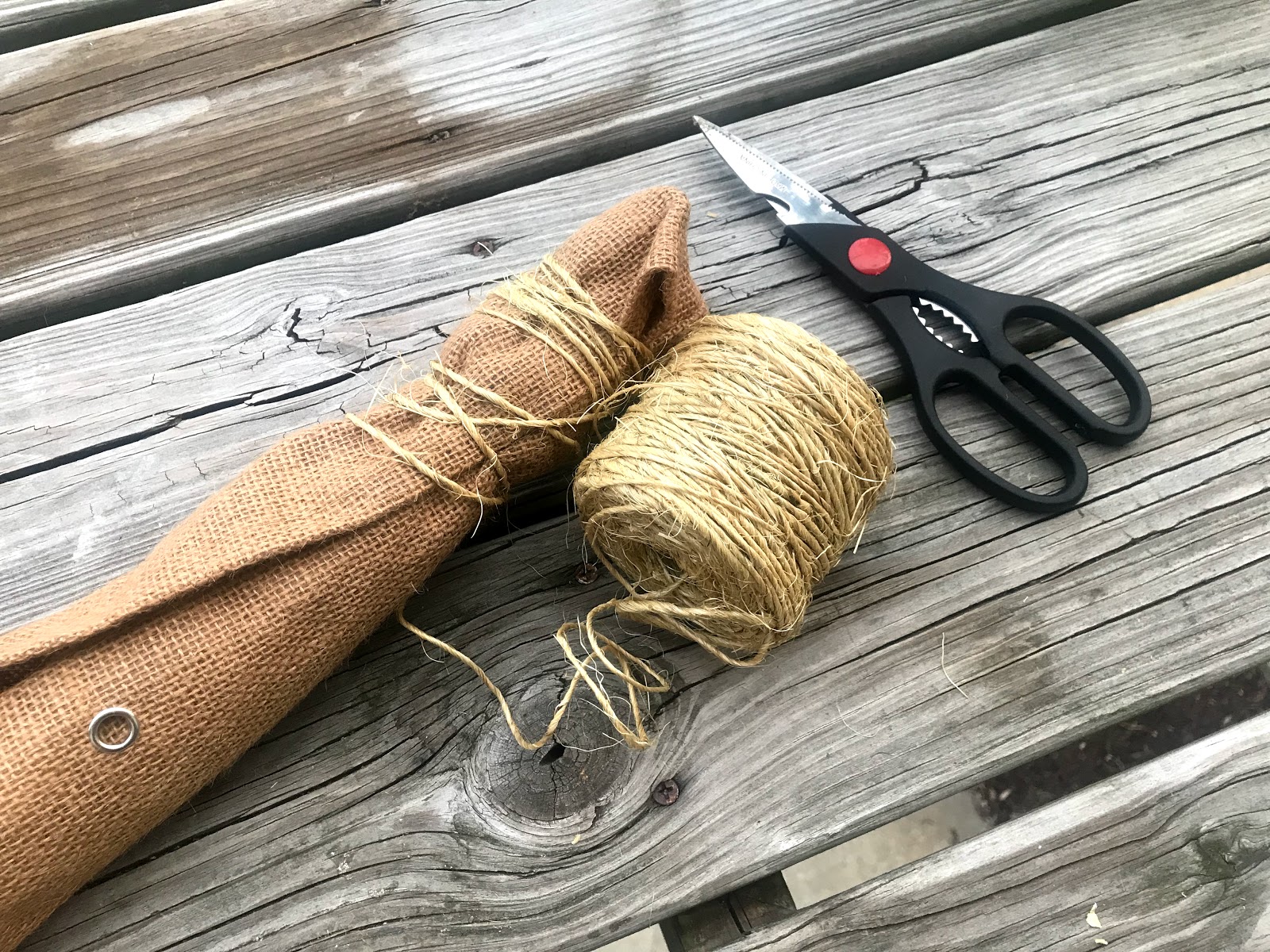 lucky bandit RVA based lifestyle blog diy climbing pole for plants