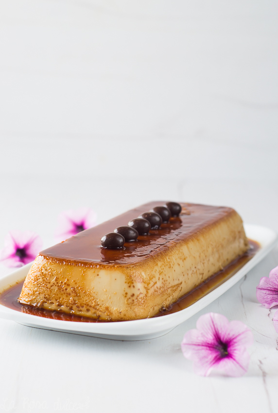 Flan de café y leche condensada | Sin gluten y sin lactosa - La Rosa dulce