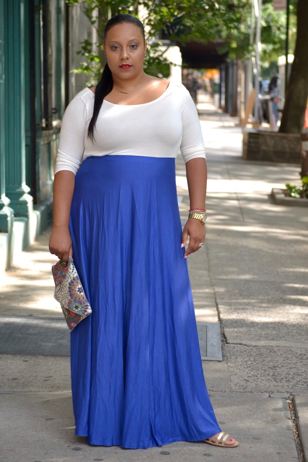 Two Tone Maxi Dress X Sammy Dress Two Tone Maxi Dress X Sammy Dress