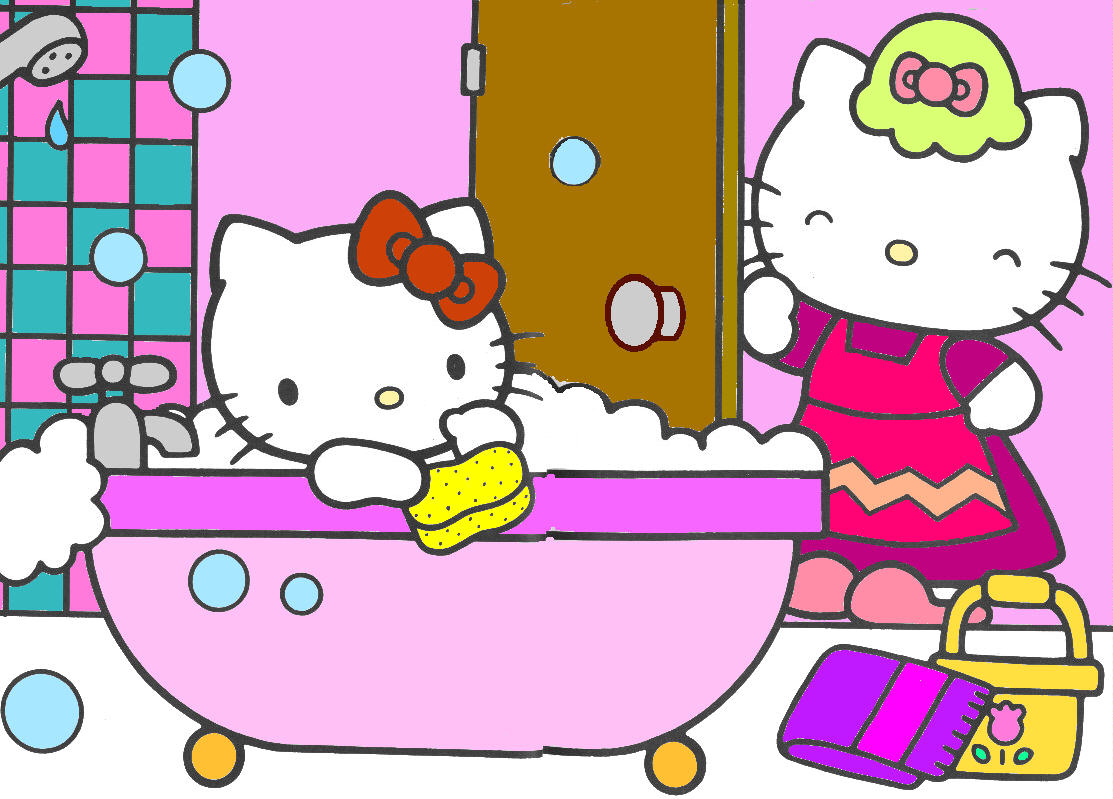 hello kitty clipart borders - photo #46