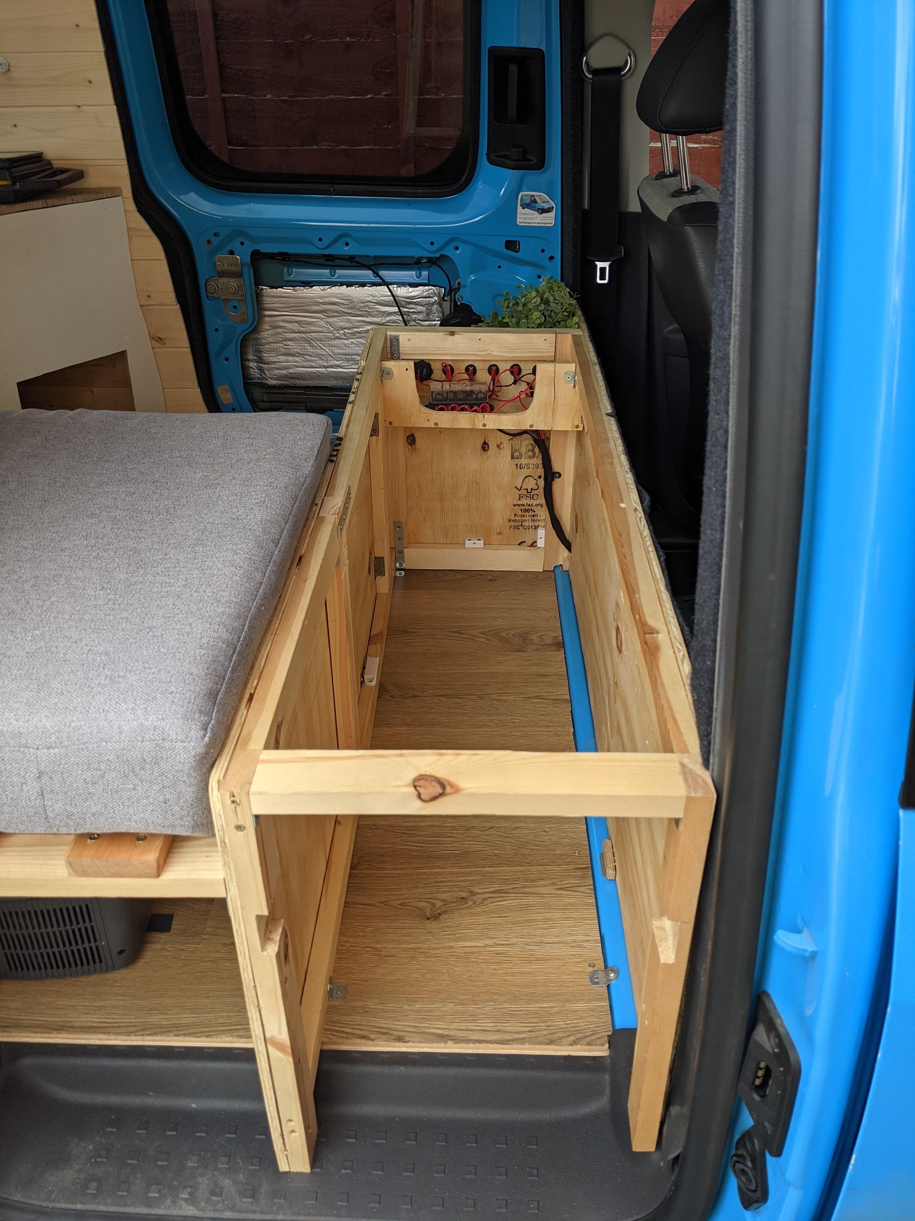 Upgraded the Pullout camper van kitchen By Tom Edwards