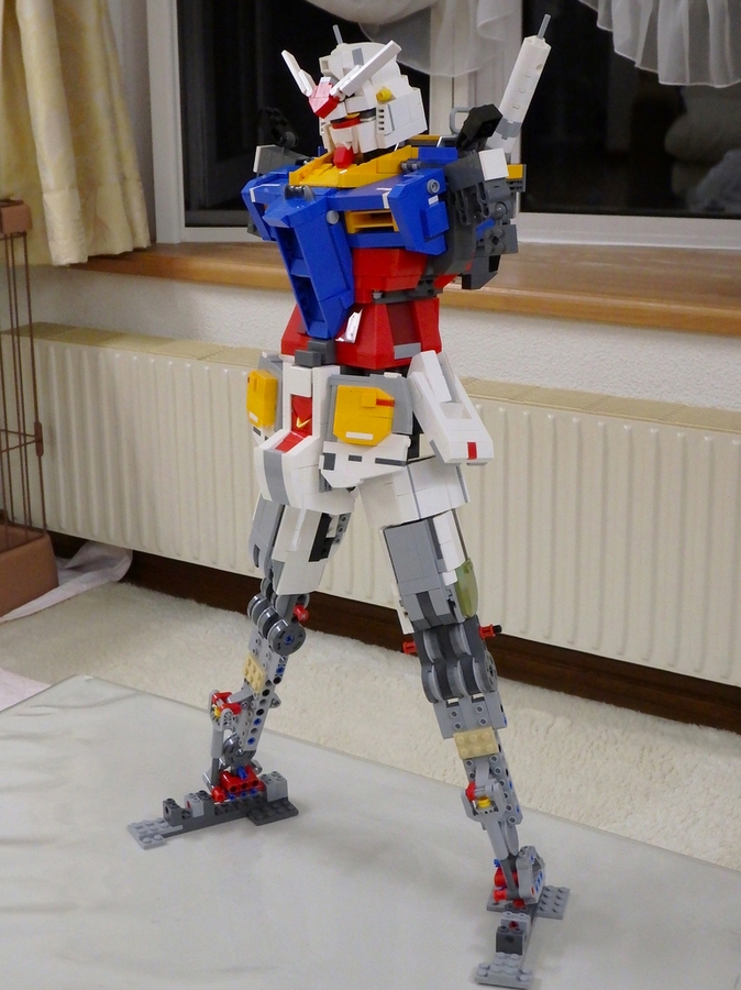 kurve låne Hængsel LEGO Build: RX-78-2 Gundam