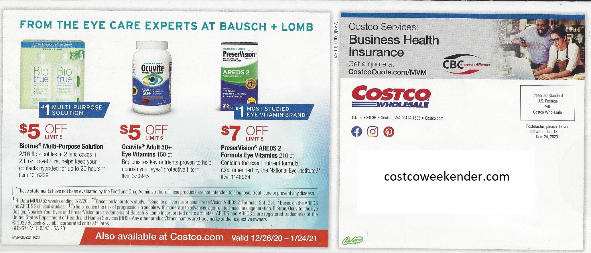 January 2021 Costco Coupon Book Costco Weekender