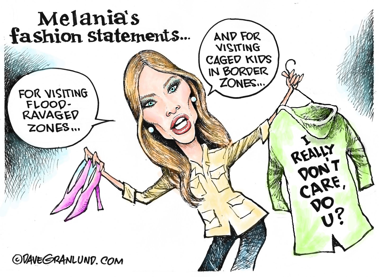 The last word on Melania's Wardrobe click pic for video