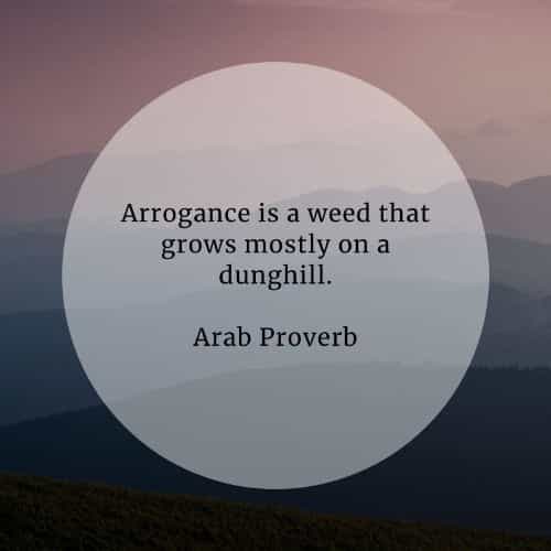 Arrogant quotes that will help broaden your perception