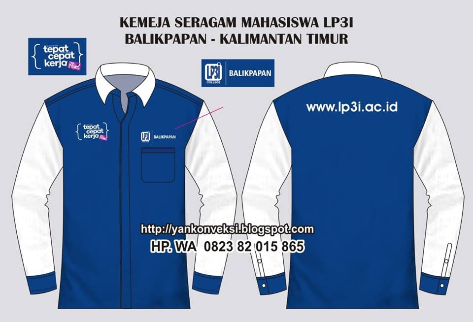 KEMEJA SERAGAM MAHASISWA LP3i