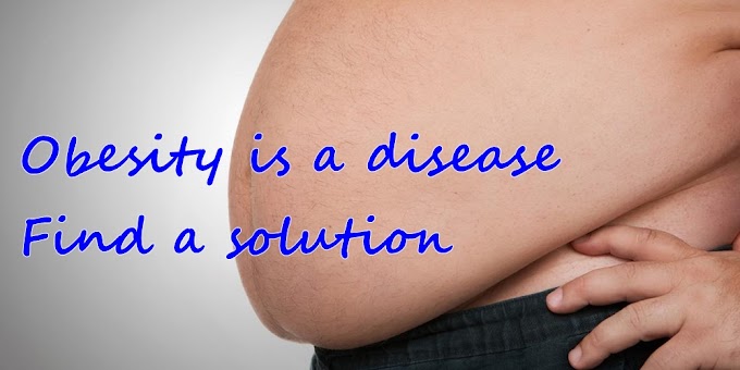 Obesity Is A Disease. Find A Solution