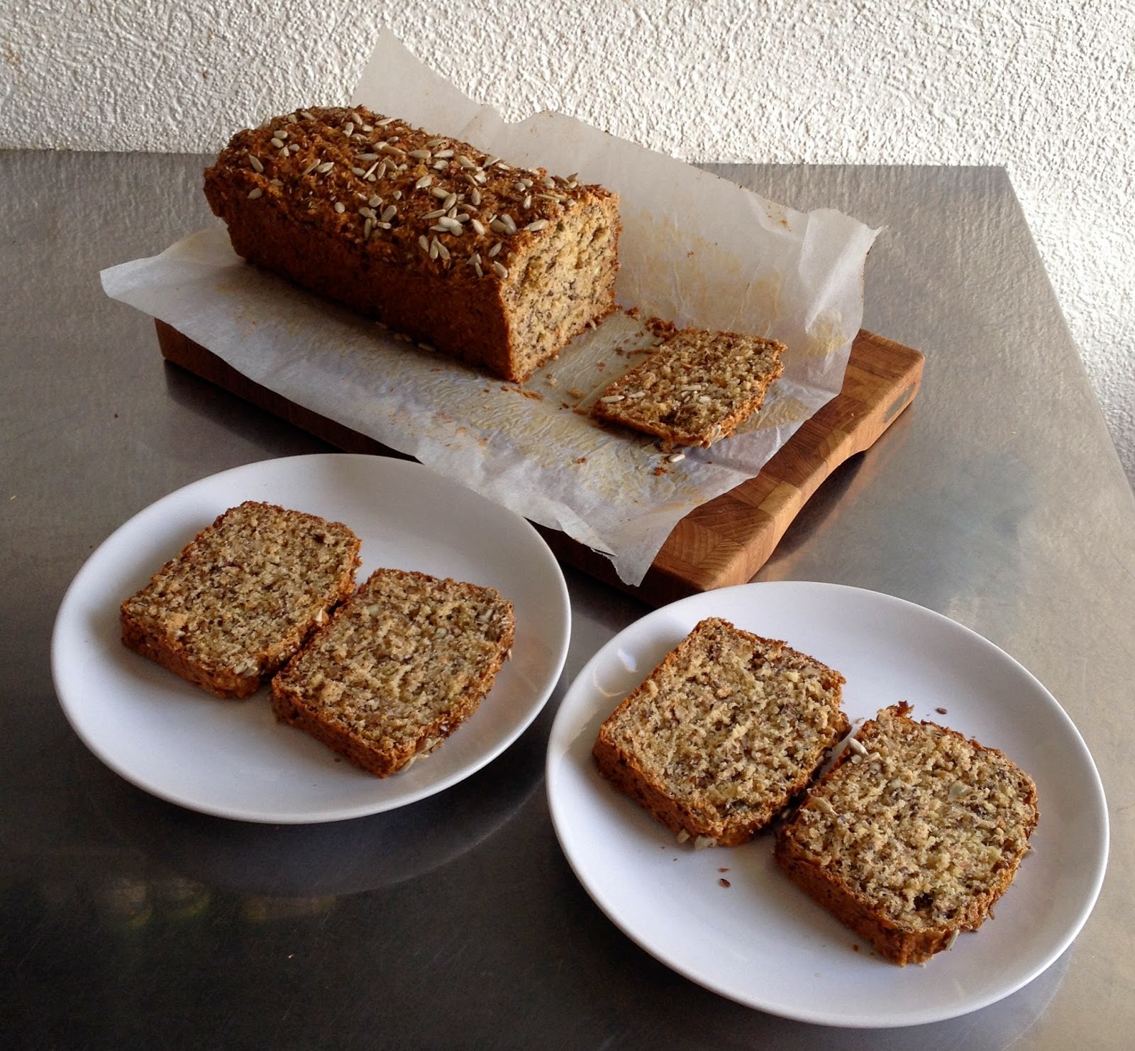 Laura's Gourmandises Multigrain spelt bread without yeast