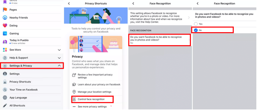 How to turn off Face Recognition on Facebook to protect your privacy