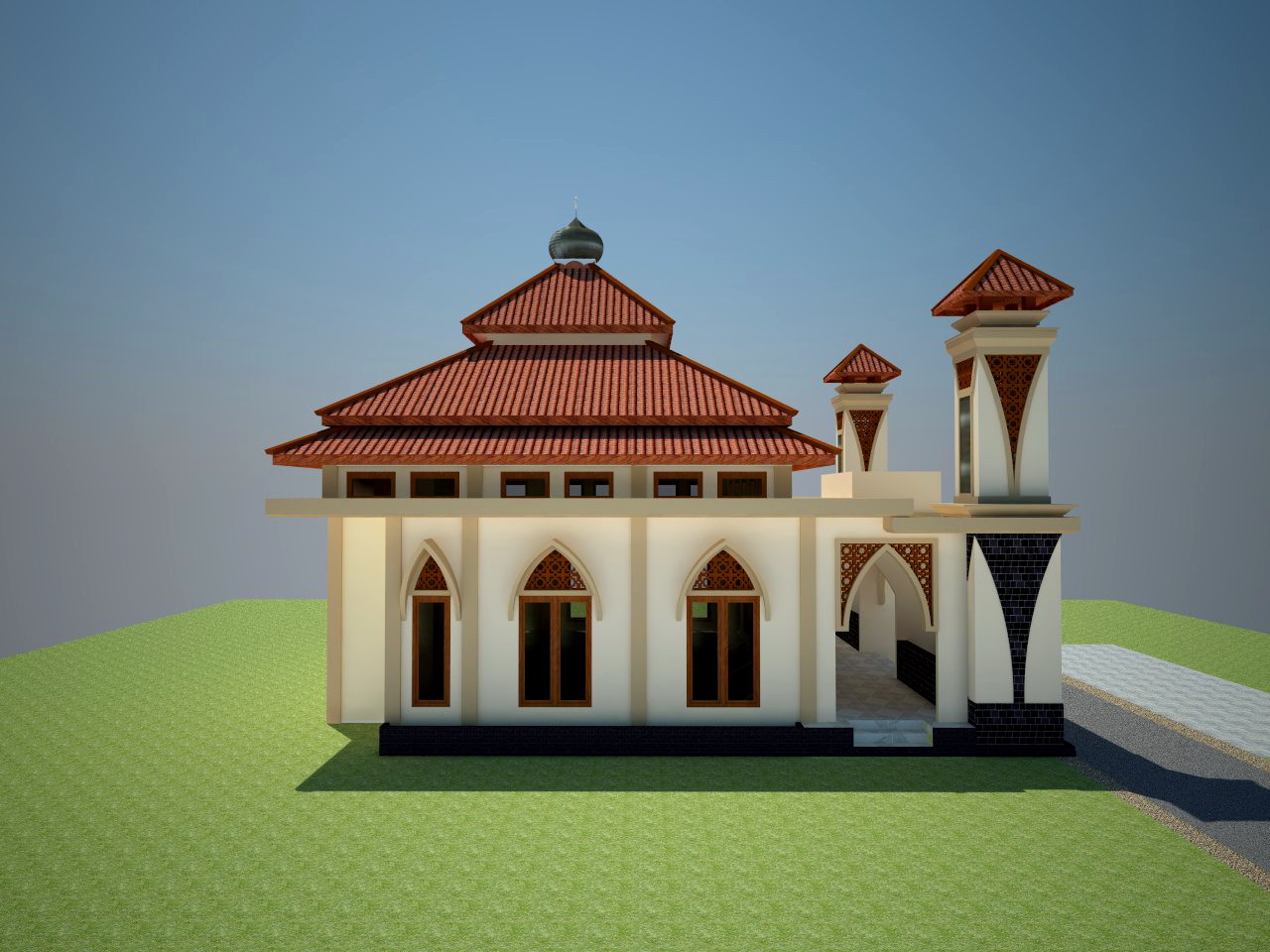 Arsitektur Berbisnis Pengembangan Desain Masjid Al Mu min 