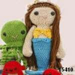 patron gratis sirena ariel amigurumi, free amigurumi pattern siren ariel