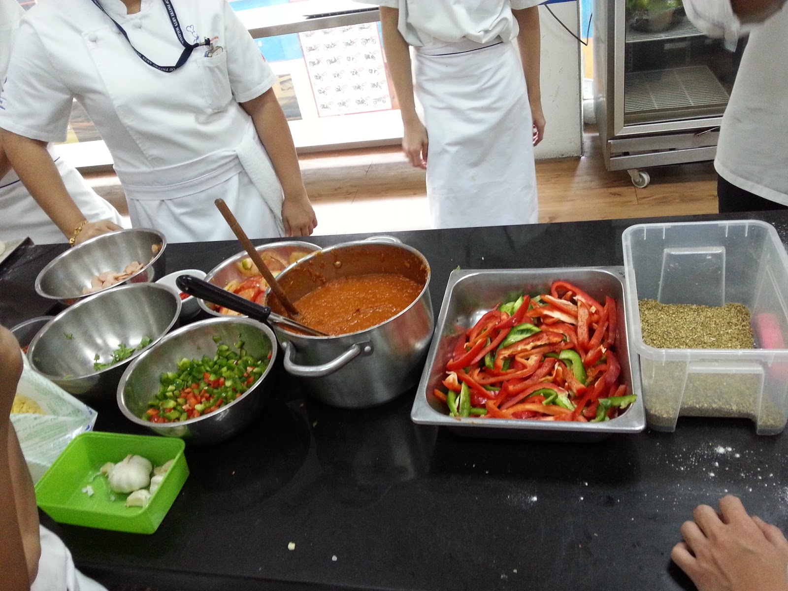 Academy of Pastry Arts Malaysia Brocade Blue