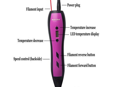 Features Of 3D Pens temperature
