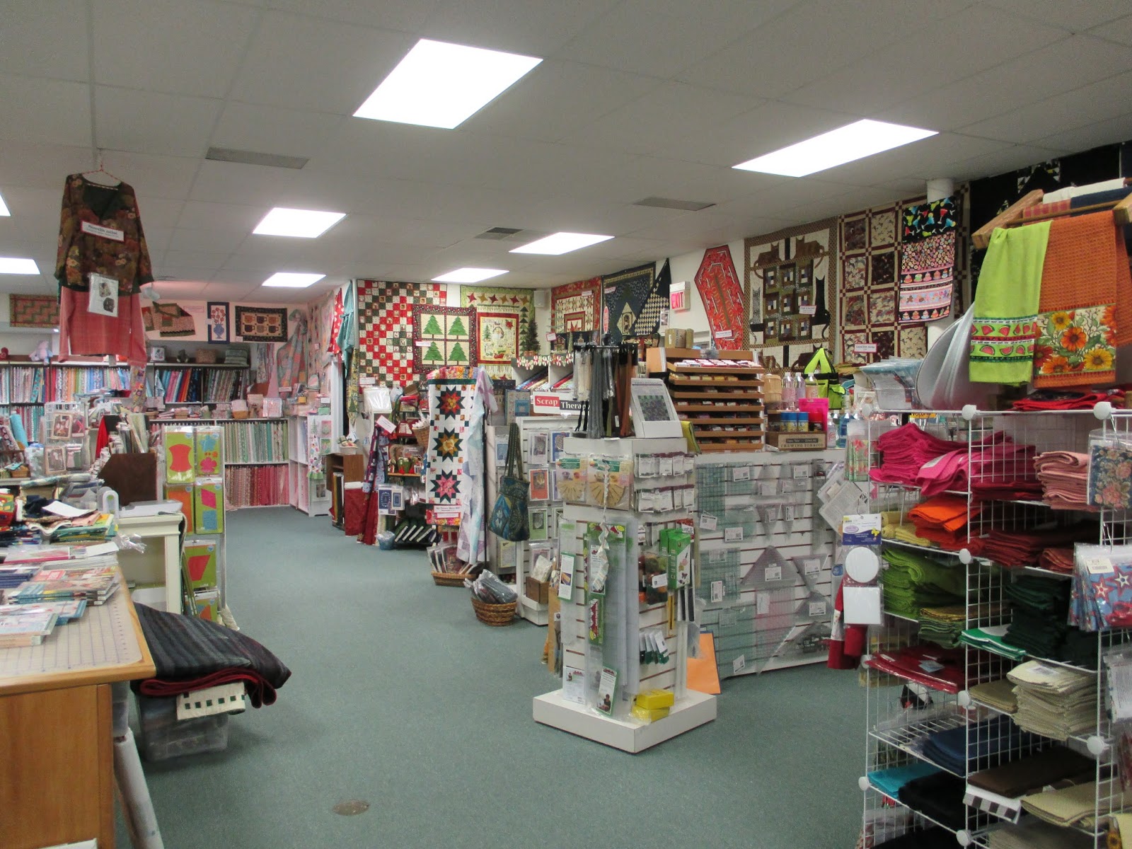 The Whole Quilt & Caboodle Projects and Indiana Shops (So far)