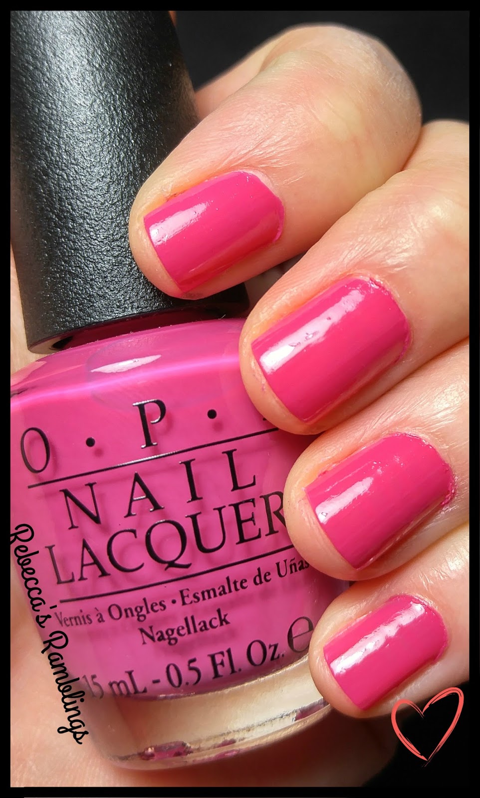 Rebecca's Ramblings: 14 Days Of Valentines - Day 8 - OPI 50 Is The New ...
