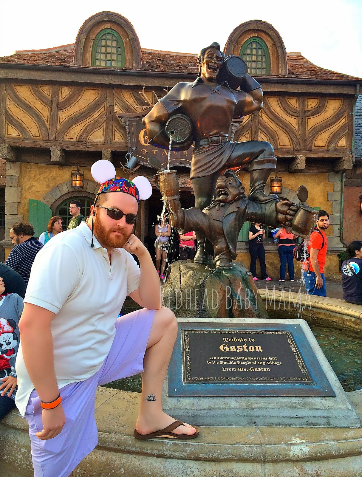 WDW Magic Kingdom - Redhead Baby Mama WDW Magic Kingdom - Redhead Baby Mama