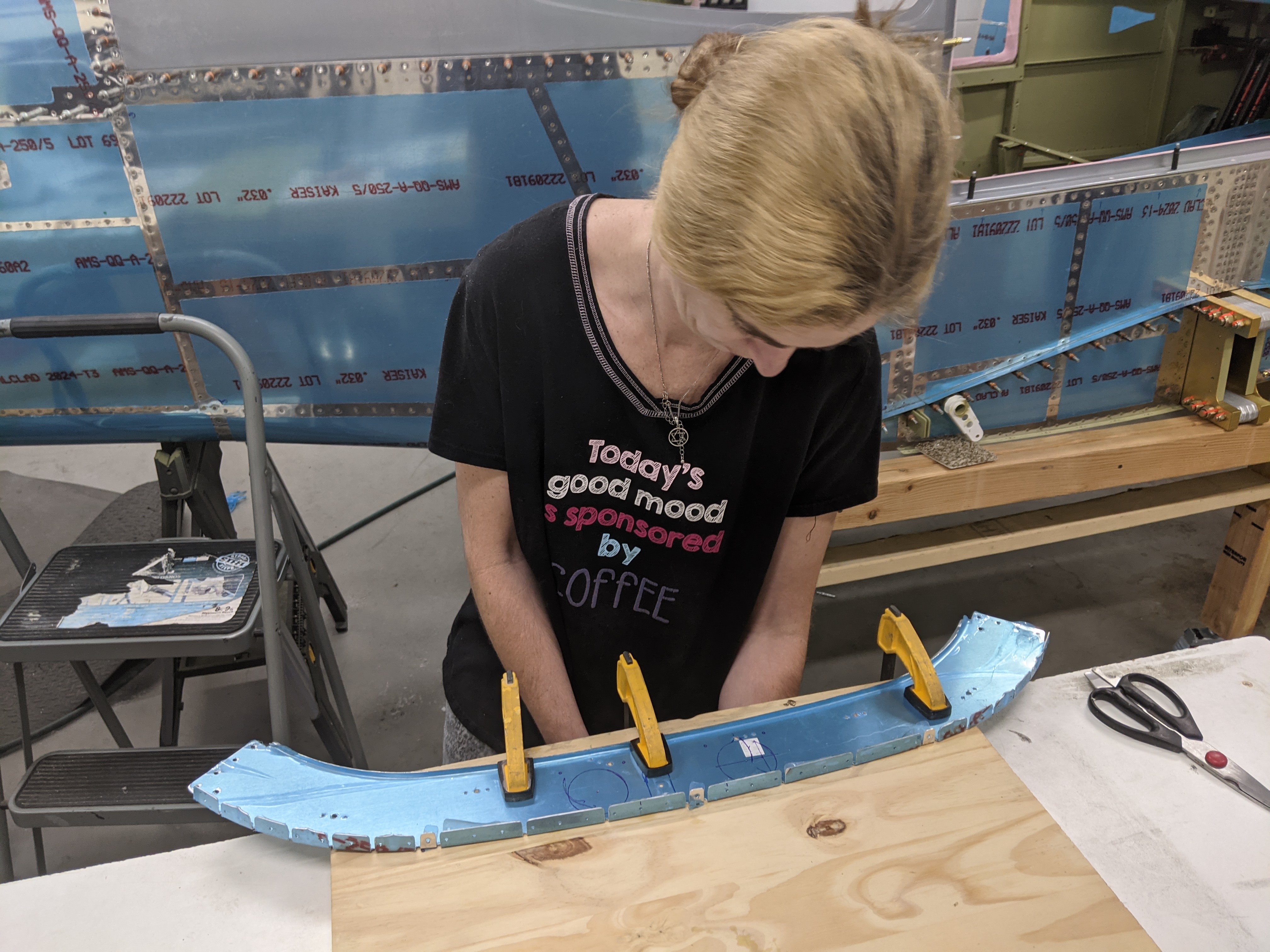 Damazio family's RV10 project More overhead console work