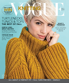 The Knitting Needle and the Damage Done: Vogue Knitting Fall 2019: A Review