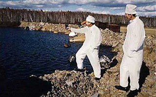 Lake Karachay home to nuclear waste so toxic most polluted place on earth