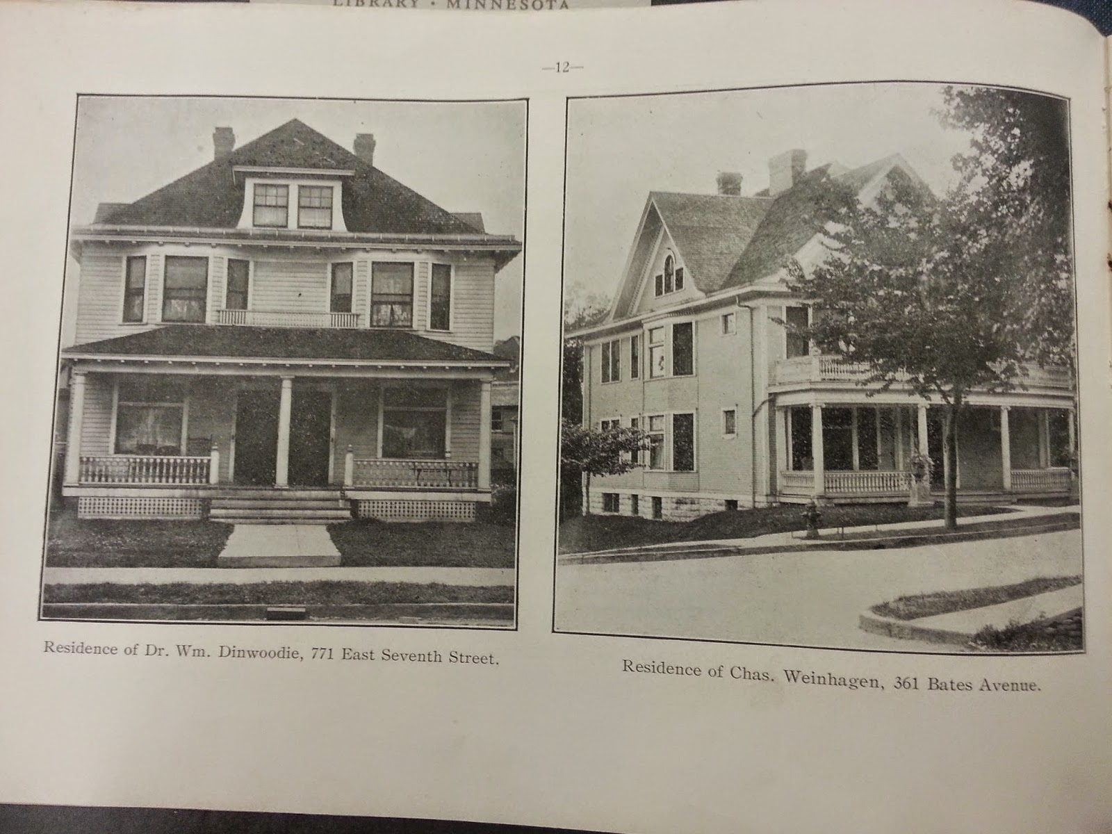 The Best of Dayton's Bluff in 1909