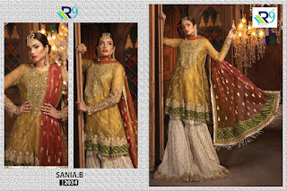 R9 Designer Sania b Pakistani Suits wholesaler