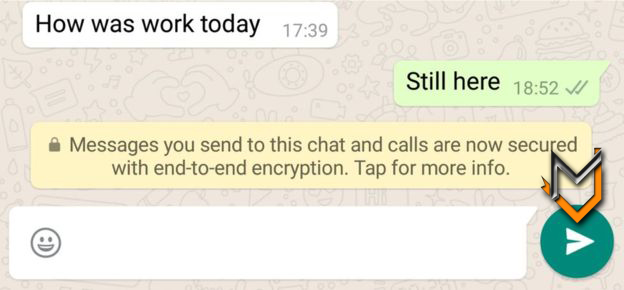 What is End- to-end encryption in Whatsapp 2016 news  
