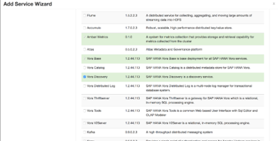 Vora 1.2 installation Cheat sheet: Concepts, Requirements and Installation