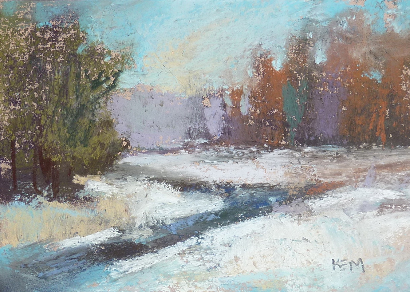 Painting My World The Trick for Working with a Limited Pastel Palette