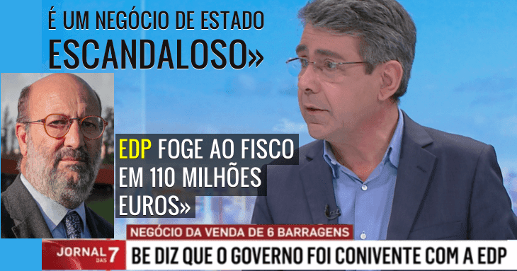 EDP foge ao fisco em 110 milhões, com permissão do Governo