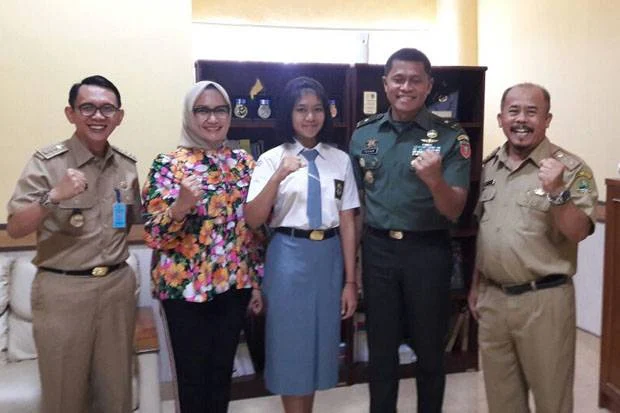 foto bersama orang tua