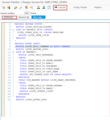SAP ABAP Central: Usage of Module Pool to customize fields in TMG