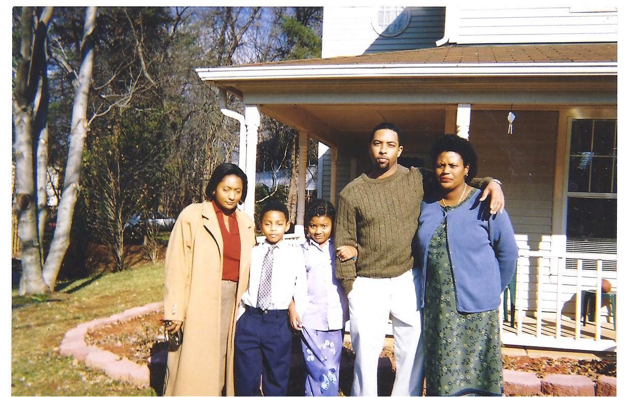 Black Buzz Members of the Saunders Family Enjoying Precious Moments