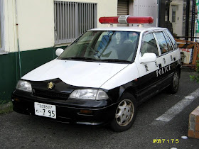 Suzuki Cultus Police, JDM, Japan, Japonia, Swift