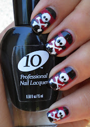 pirate nails nail smile things designs