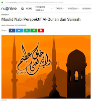 Maulid Nabi Perspektif Al-Qur'an dan Sunnah - Kajian Medina