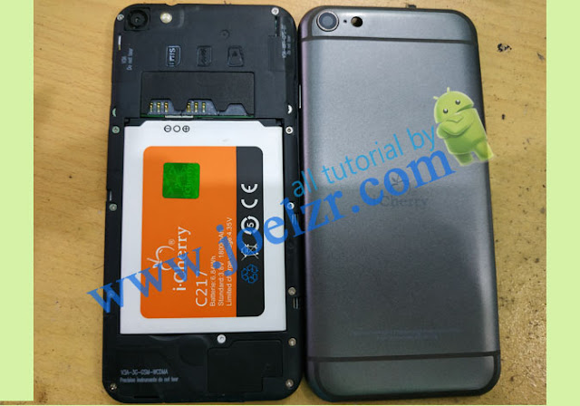 Cara flash iCherry C217 MTK