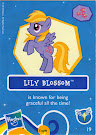 My Little Pony Wave 7 Lily Blossom Blind Bag Card