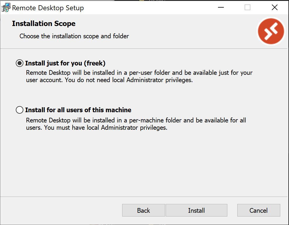 The Microsoft Platform Windows Virtual Desktop users to customize