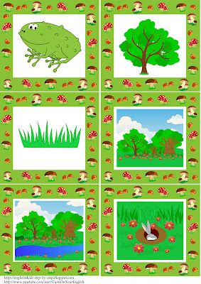 forest animals cards 3