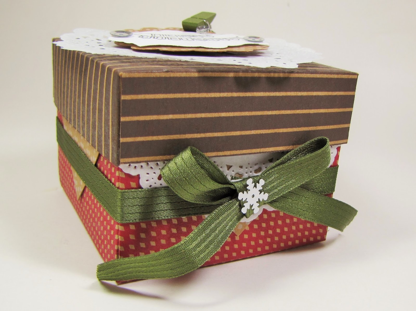 Maddiebug Designs Gift Box Punch Board Project