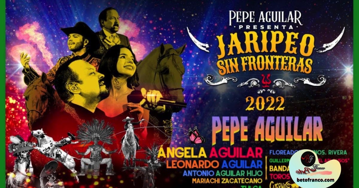 Pepe Aguilar anuncia las primeras fechas de su gira “Jaripeo sin