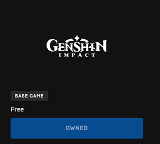 Genshin Impact : Get Free Game On Epic Store