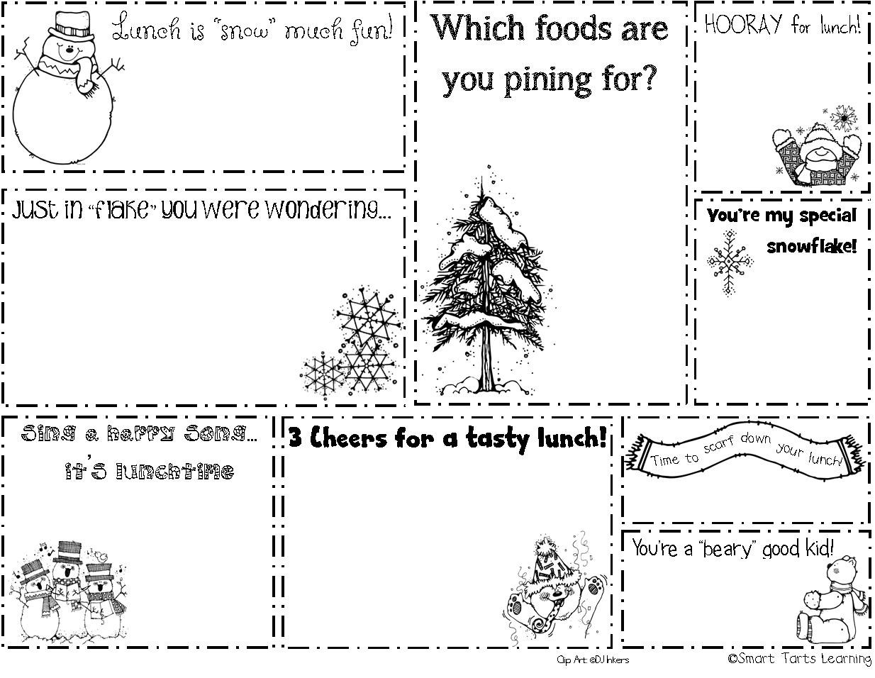 SmartTartsLearning: FREEBIE for lunch packing mommies &amp; daddies...