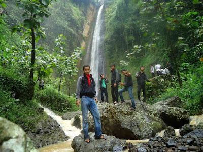 Holiday in Sidoharjo waterfall