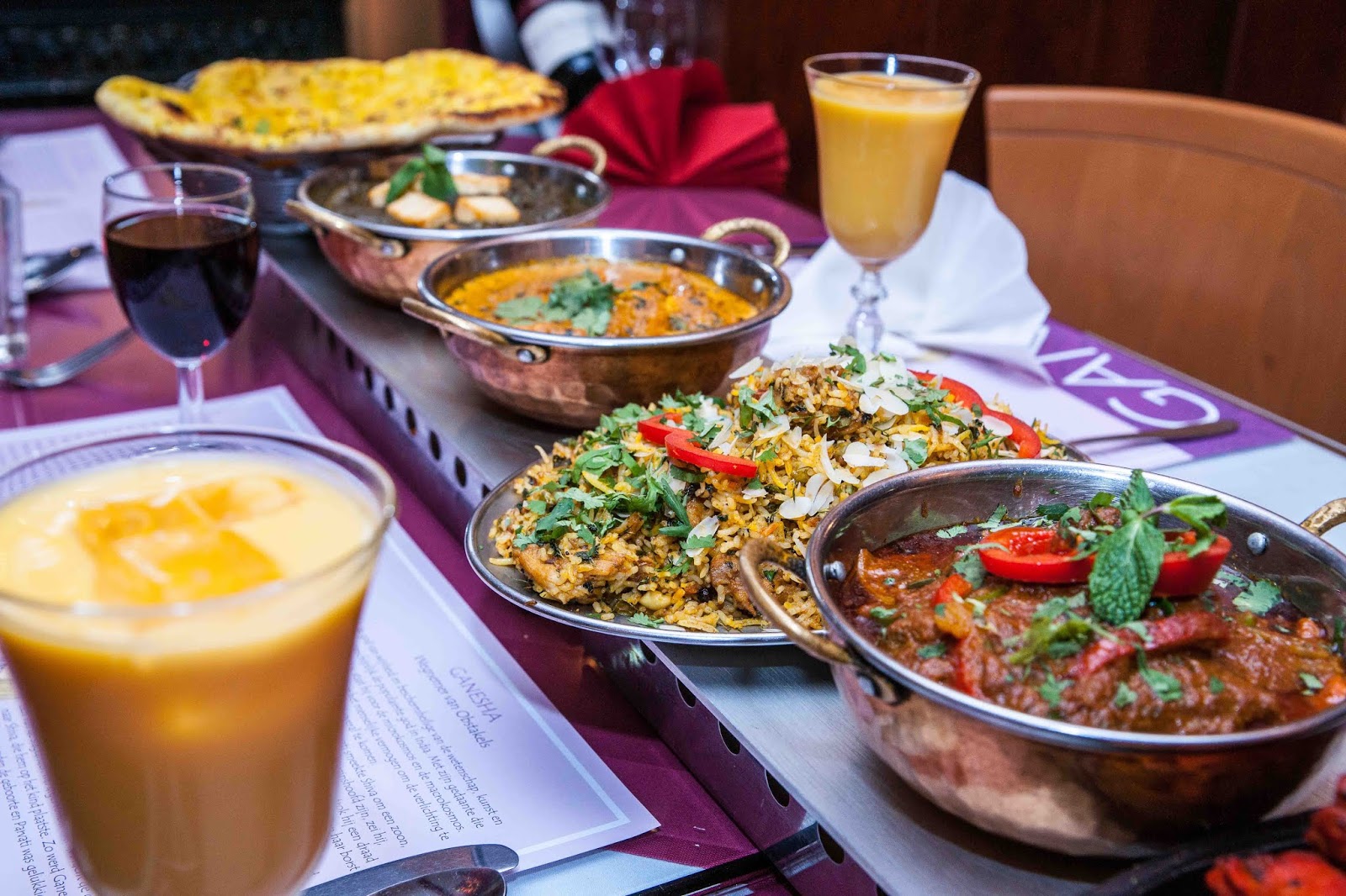 Where to find Indian Traditional Dinner in Amsterdam?