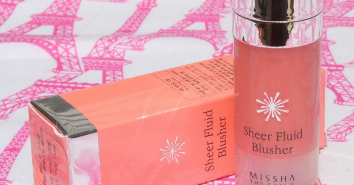 missha liquid blush