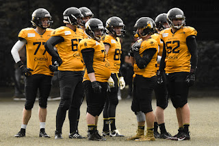 Sportfotografie American Football Münster Blackhawks