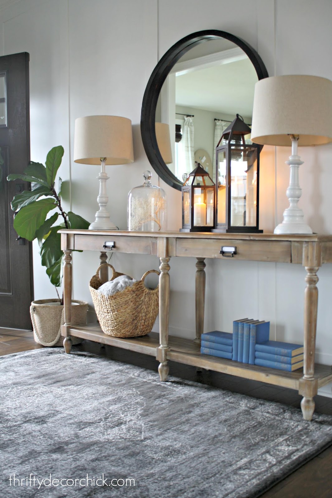 How to Get Furniture Flush Against a Wall Thrifty Decor Chick